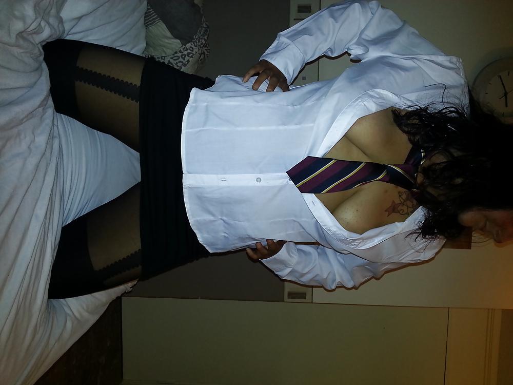 4P Naughty school girl :)
