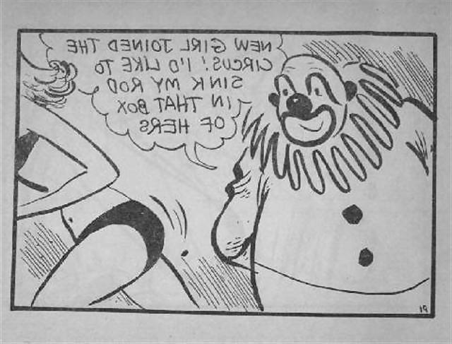 10P Tijuana Bibles 2 - Clowning Circus Clown