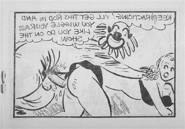 10P Tijuana Bibles 2 - Clowning Circus Clown