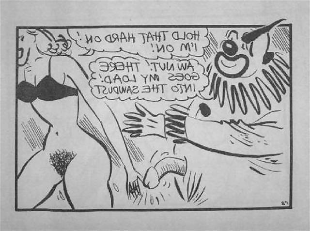 10P Tijuana Bibles 2 - Clowning Circus Clown