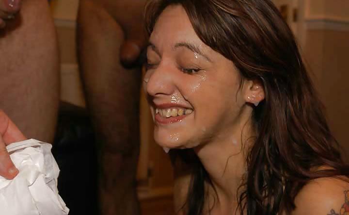 25P Bukkake faces 2
