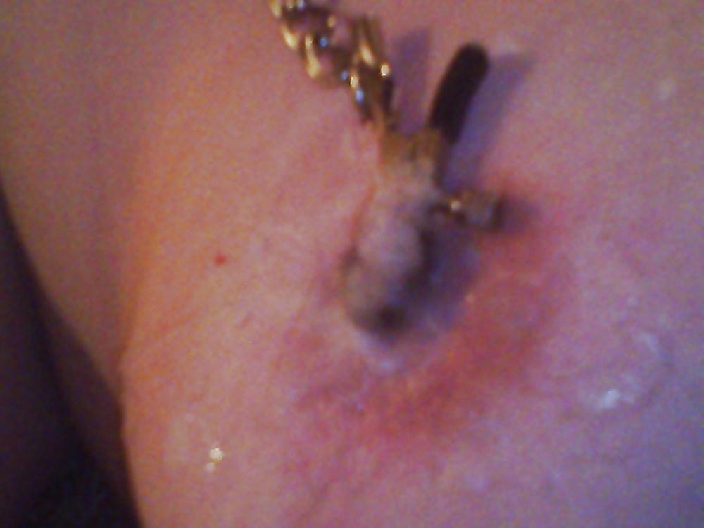 9P Hot wax bondage....