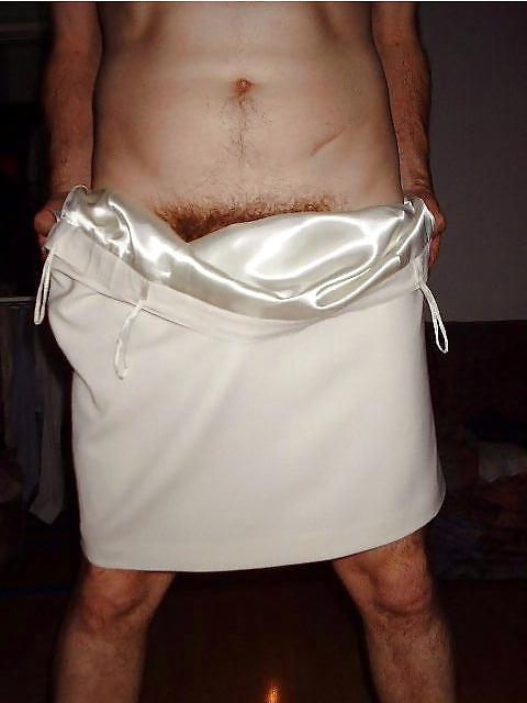 24P Withe Skirt and Satin lining