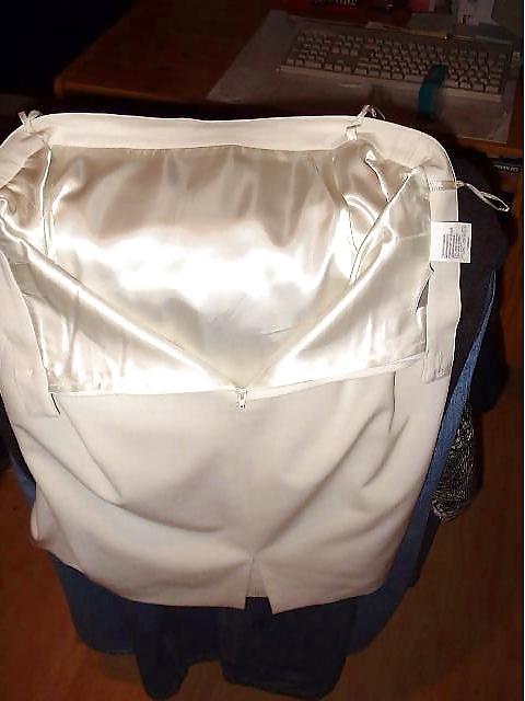24P Withe Skirt and Satin lining