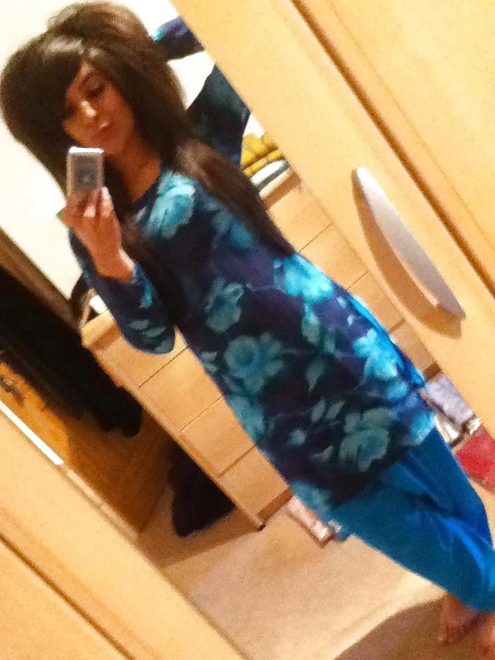 25P Paki satin silk salwar sluts