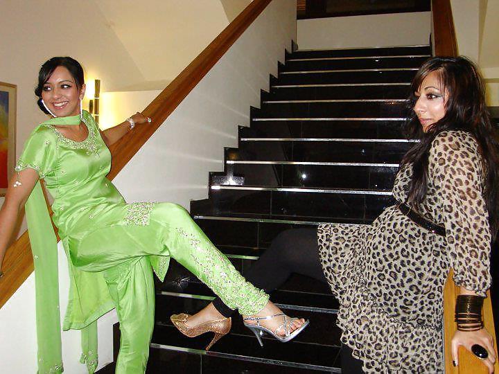 25P Paki satin silk salwar sluts