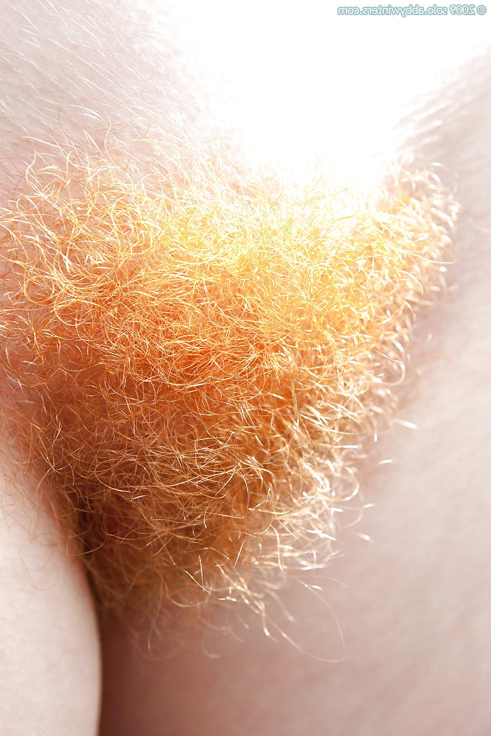 12P Hairy Red Pussy