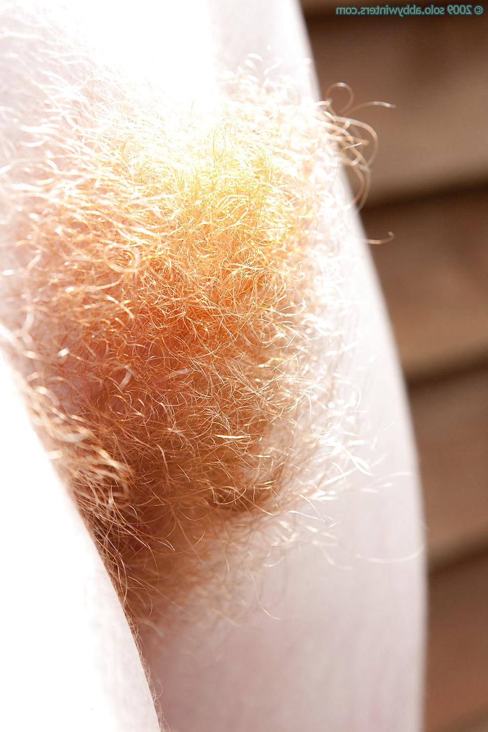 12P Hairy Red Pussy