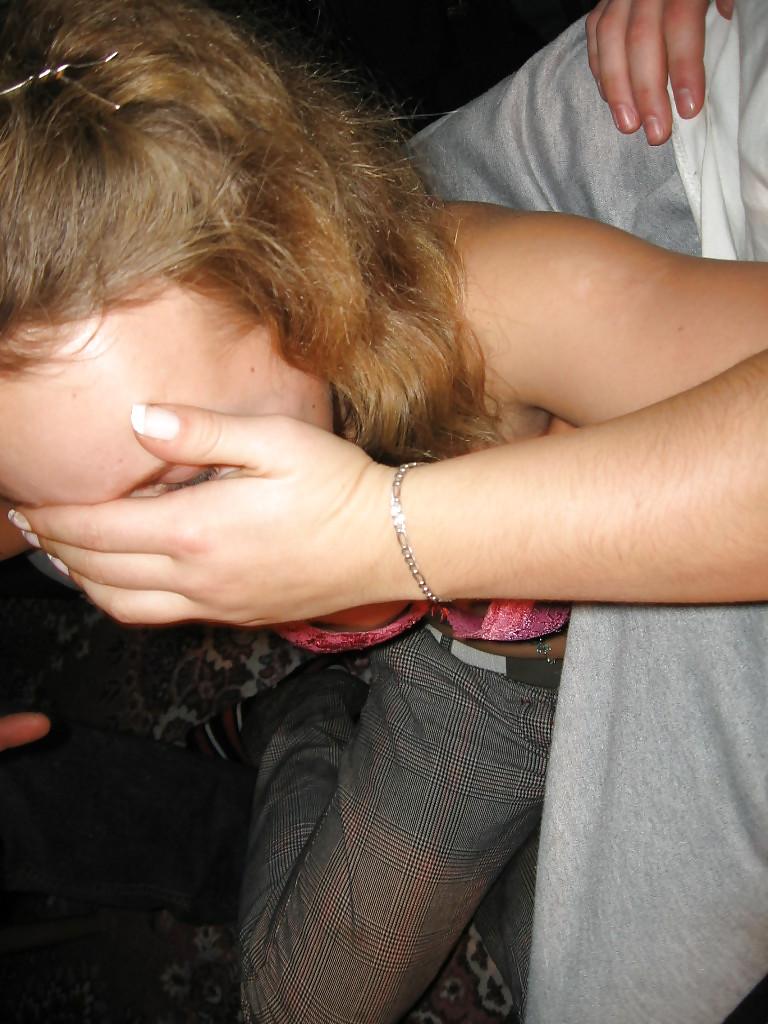 24P Girl we know from school at my friends place.