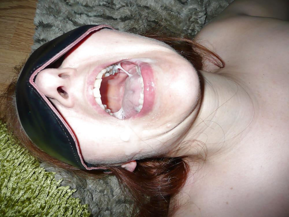 6P Slut Blindfolded 