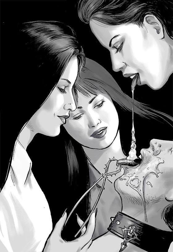 25P Femdom cartoon