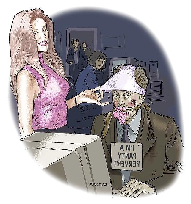 25P Femdom cartoon