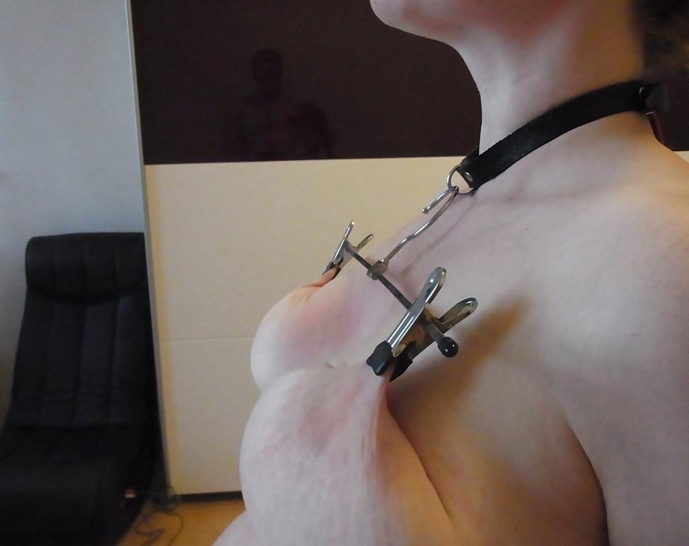 25P Chubby redhead Part7 clamp lifted saggy tits & pumped nipple