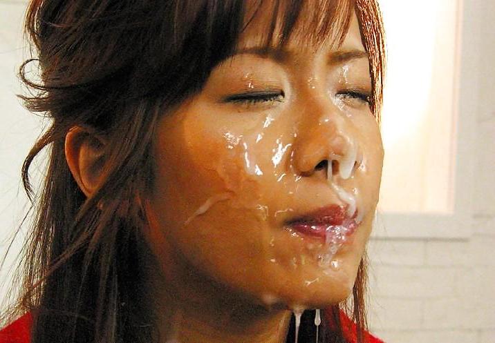 25P Bukkake faces 7