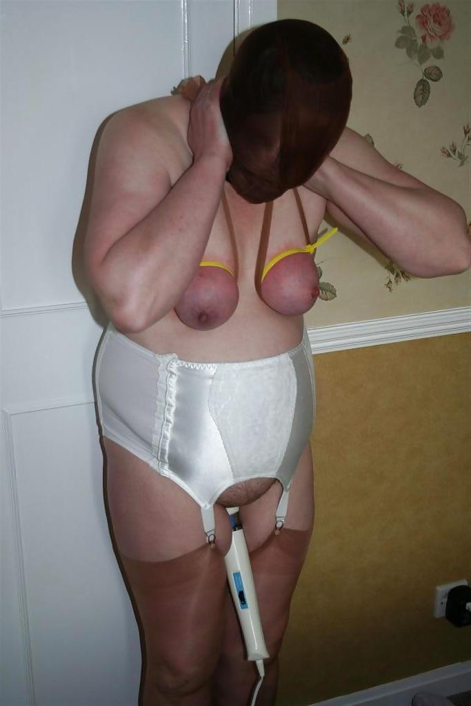 11P BDSM bound gagged tied rope spank waxed 
