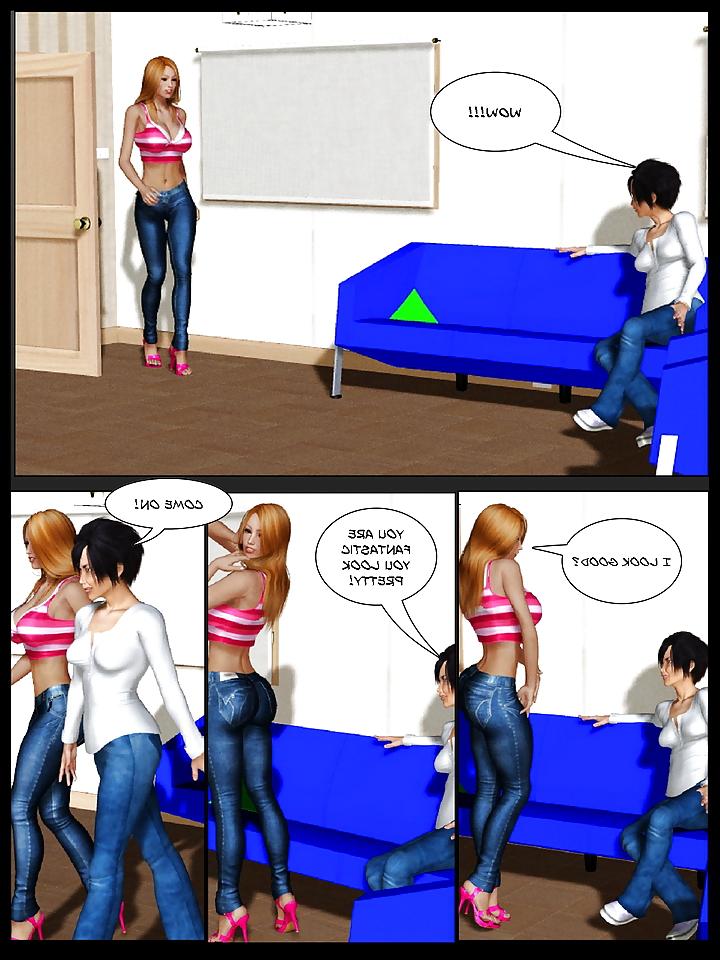 25P Interracial ComiXXX - BlackonWhite3D - Candie