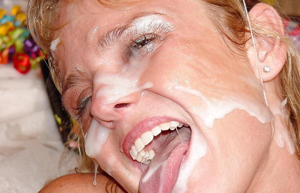 25P Bukkake faces 6