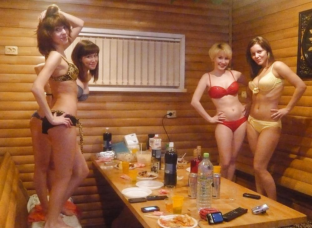 19P Sexy Sauna Fun