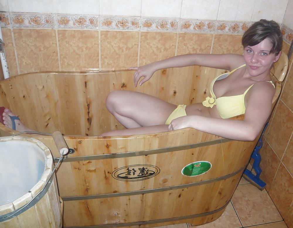 19P Sexy Sauna Fun