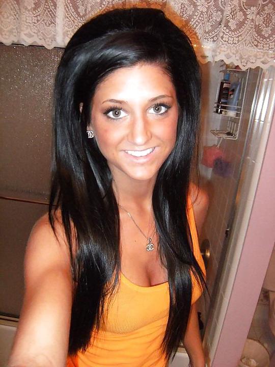 25P Hot High School Teen Caylin