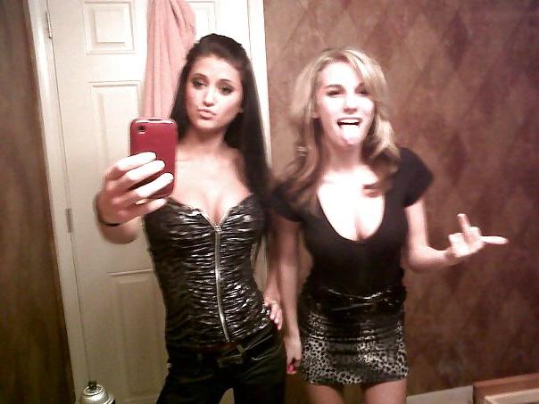 25P Hot High School Teen Caylin