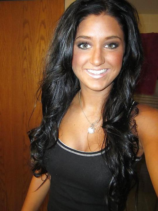 25P Hot High School Teen Caylin