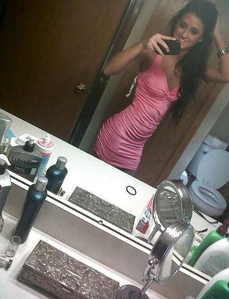 25P Hot High School Teen Caylin