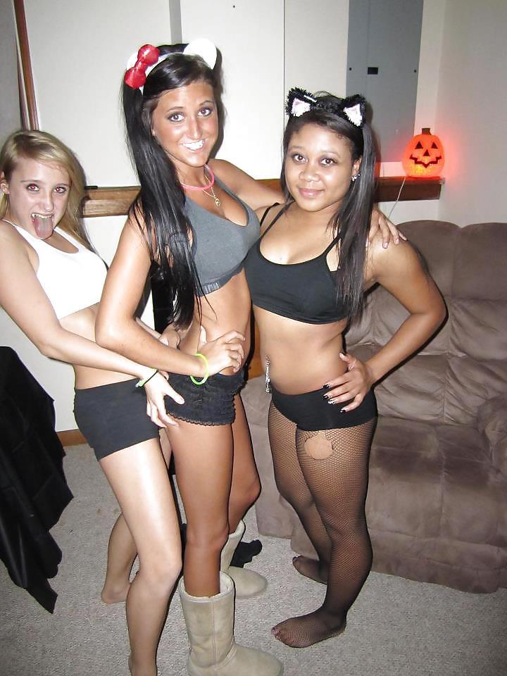25P Hot High School Teen Caylin