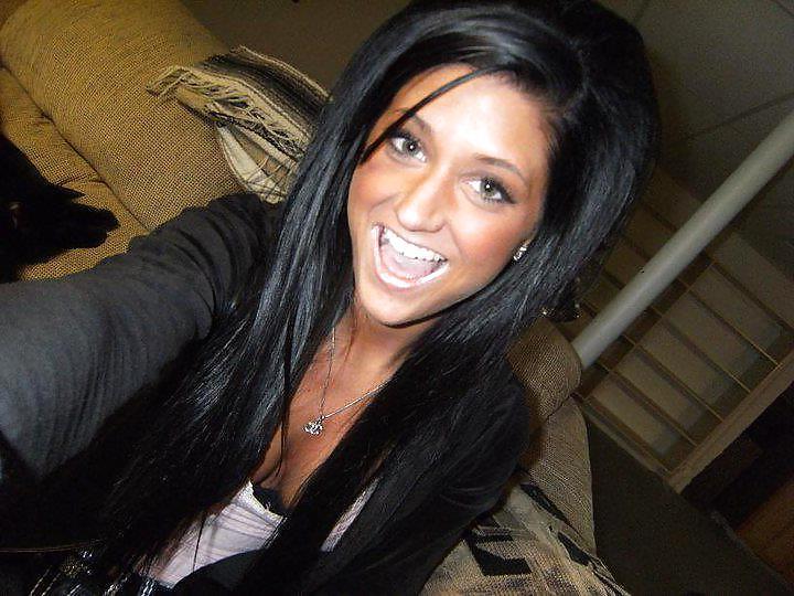 25P Hot High School Teen Caylin