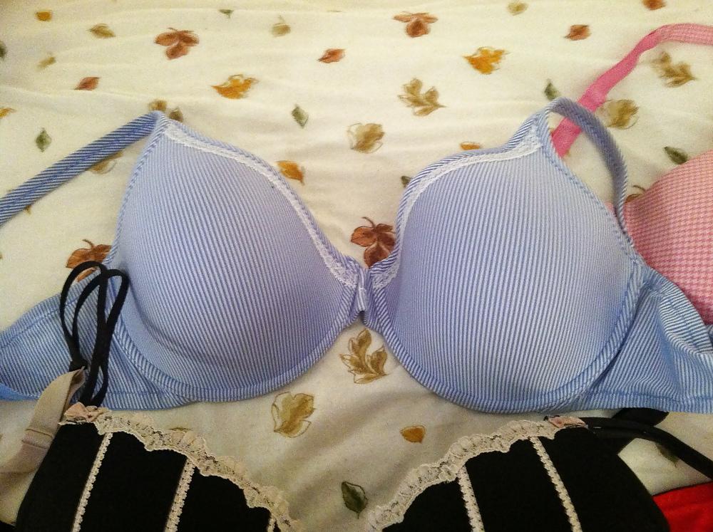 12P More pics of wifes satin panties and bras