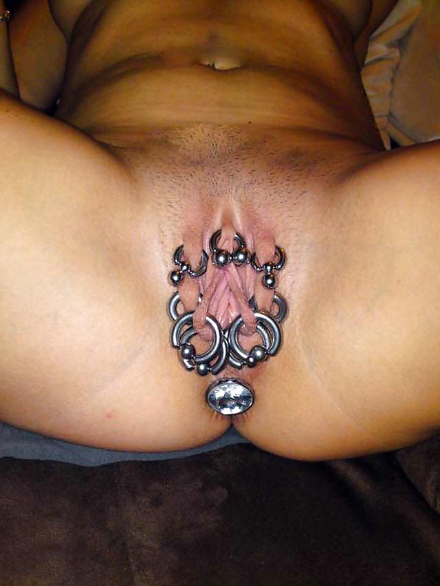 24P Pierced Nipples and Pussy's 2