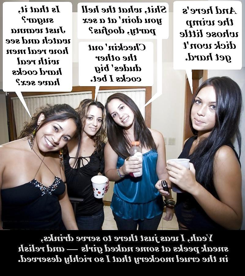 25P You arent Man Enough Femdom Mistress Captions Spike