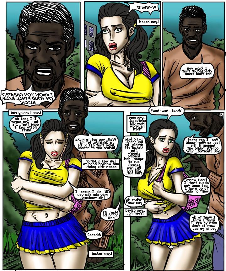 16P Cheerleader (Interracial)