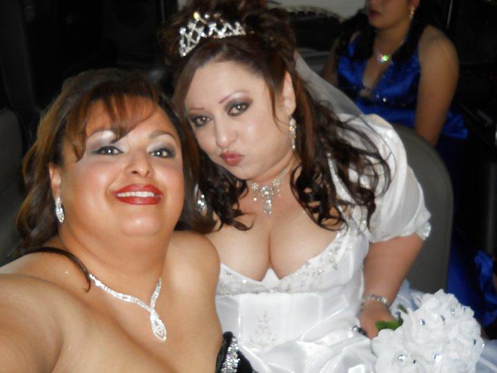 7P Lesbian wedding sex