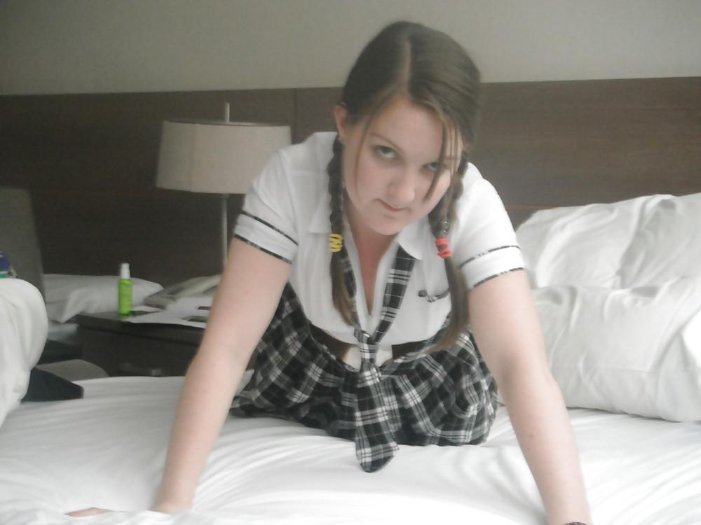 25P Manchester slut in school uniform