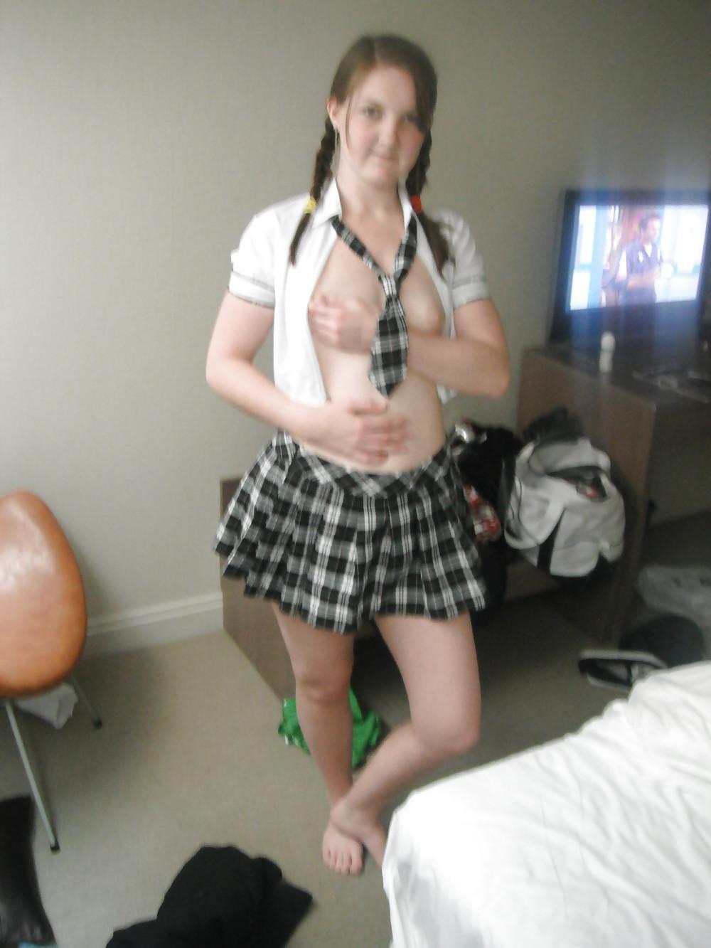 25P Manchester slut in school uniform