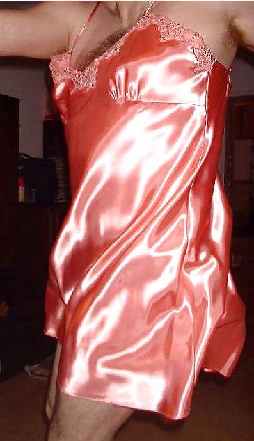 25P Satin Rose Nightie