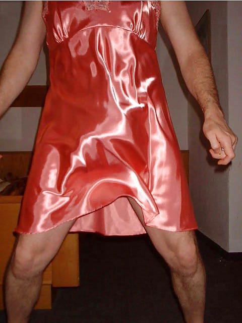 25P Satin Rose Nightie