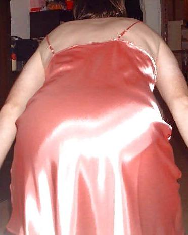 25P Satin Rose Nightie
