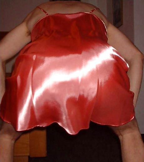25P Satin Rose Nightie