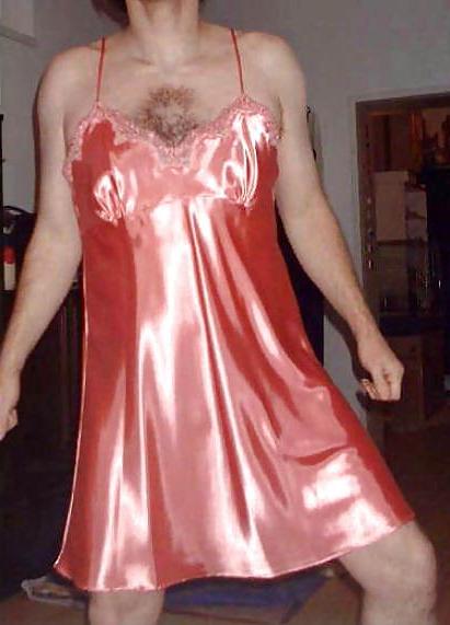 25P Satin Rose Nightie