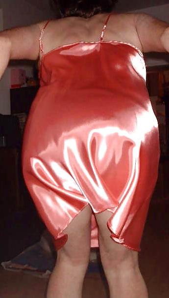 25P Satin Rose Nightie
