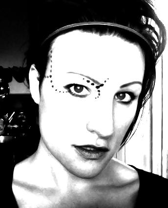 18P Playing with my webcam makeup, and color filters.