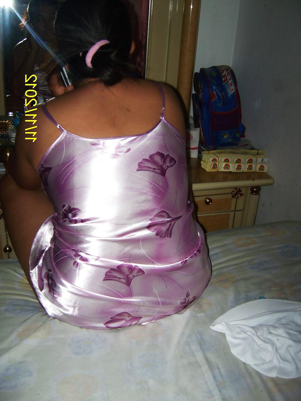 9P Satin nightie