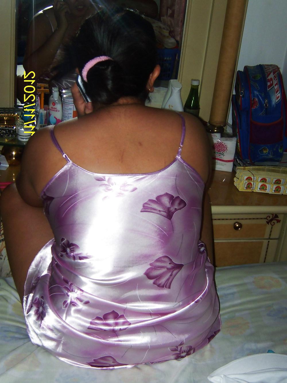 9P Satin nightie
