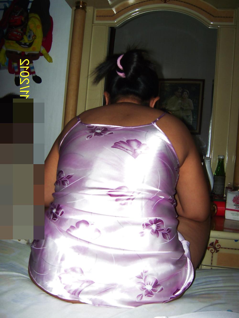 9P Satin nightie