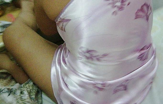 9P Satin nightie