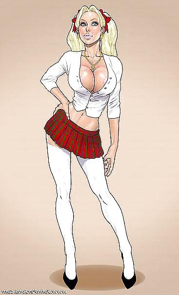 25P Extreme Dildo Fist Femdom Cartoon 7