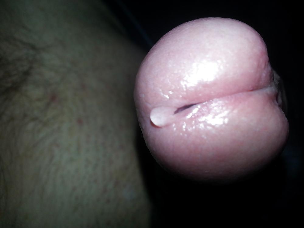 5P Leaking on my latex glove after chastity