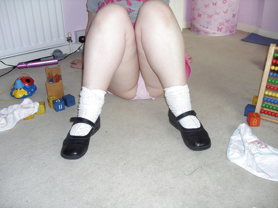 25P My wife in her playroom